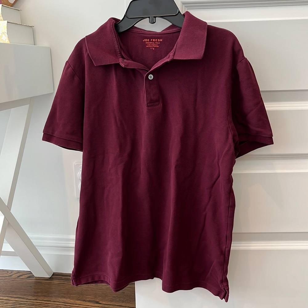 Men’s Size L Joe Fresh Polo Shirt